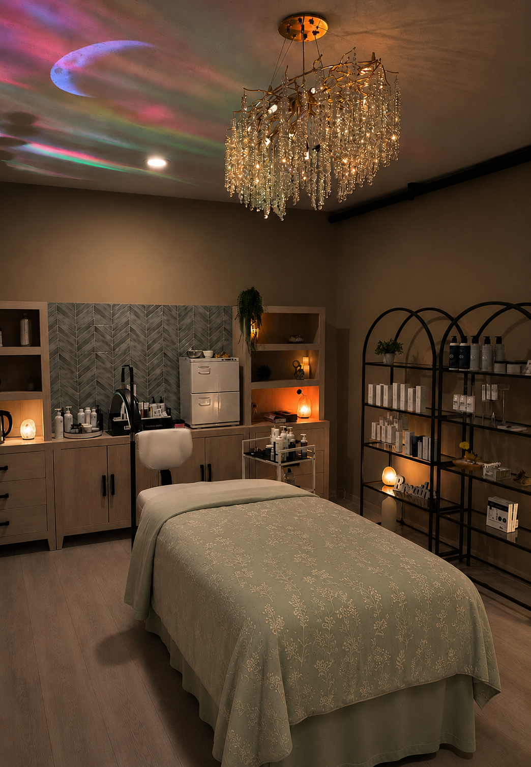 Lunar Bloom treatment room